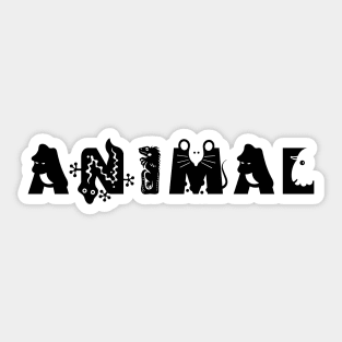 ANIMAL Sticker